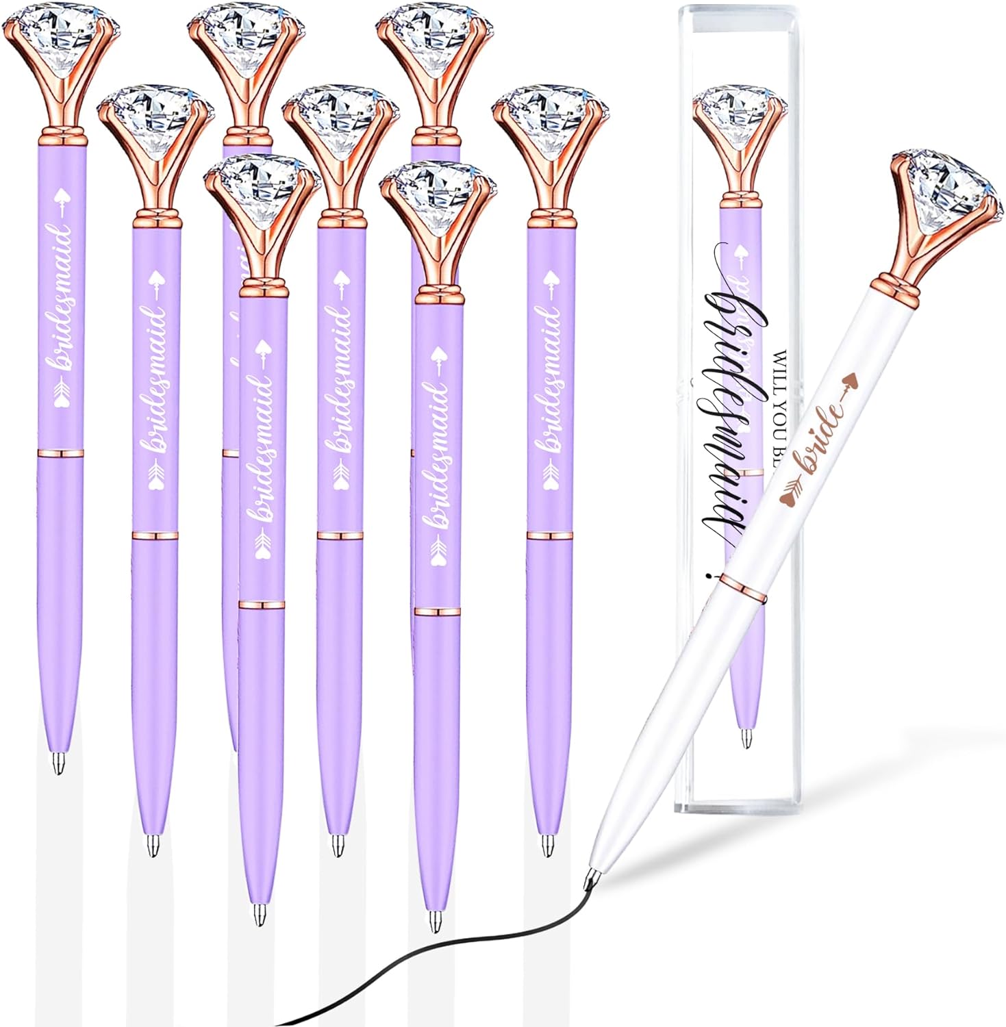 BachPartGifts 10 Pcs Bridal Shower Pens